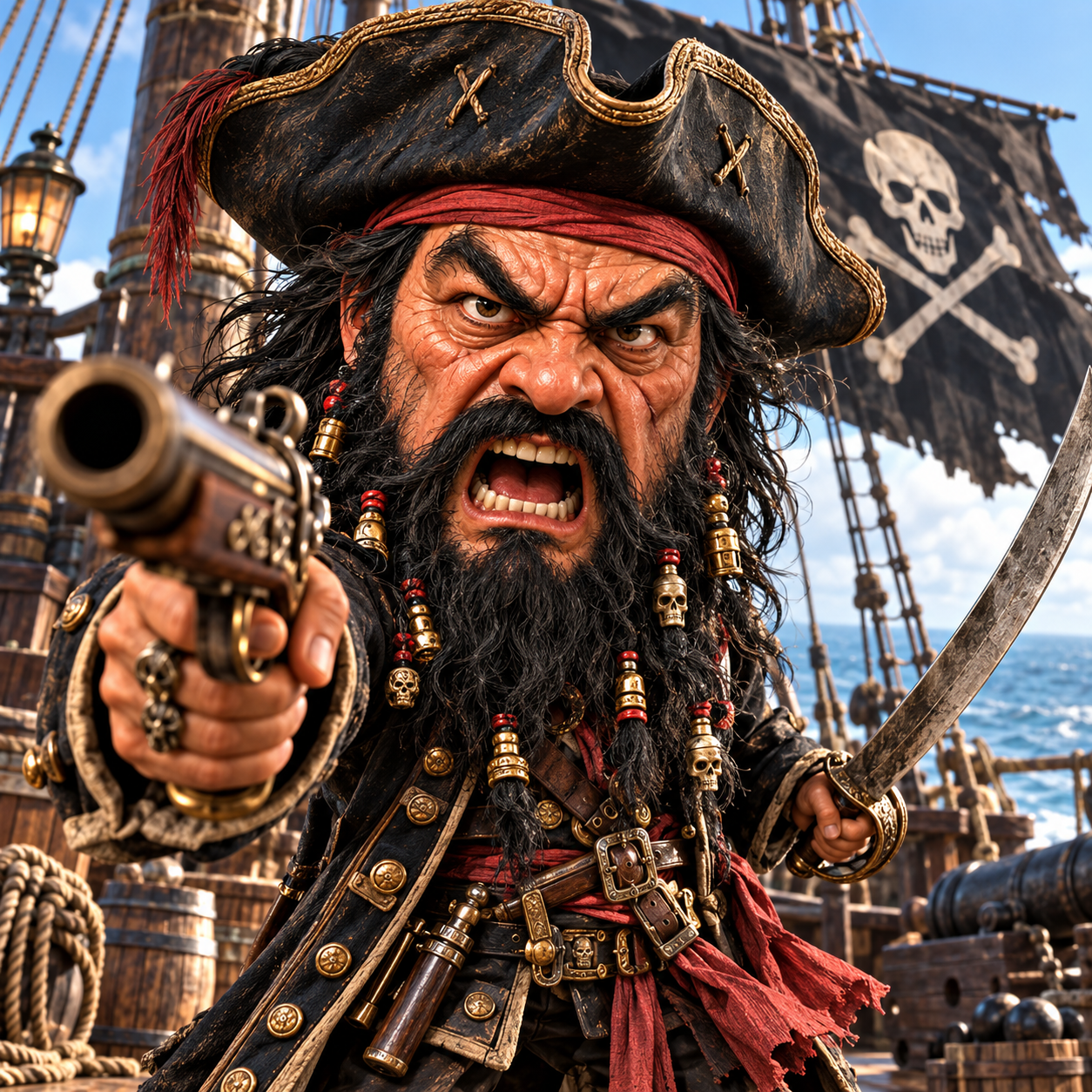 Barbanegra: la verdadera historia de Edward Teach, el pirata más famoso del Caribe